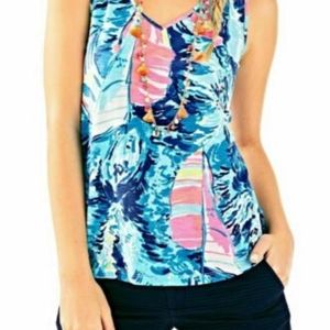 Lilly Pulitzer Gigi top XL